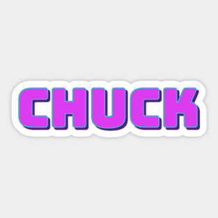 CHUCK Sticker